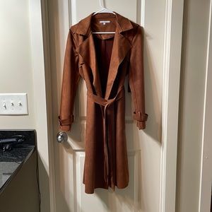 NWT Faux Suede Jacket